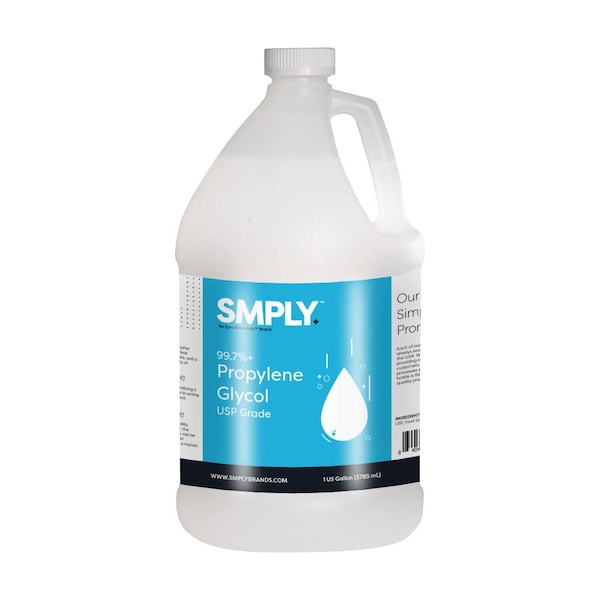 Propylene Glycol USP Grade, 99.9%+ Pure, Food & Pharmaceutical Grade - 1 Gallon